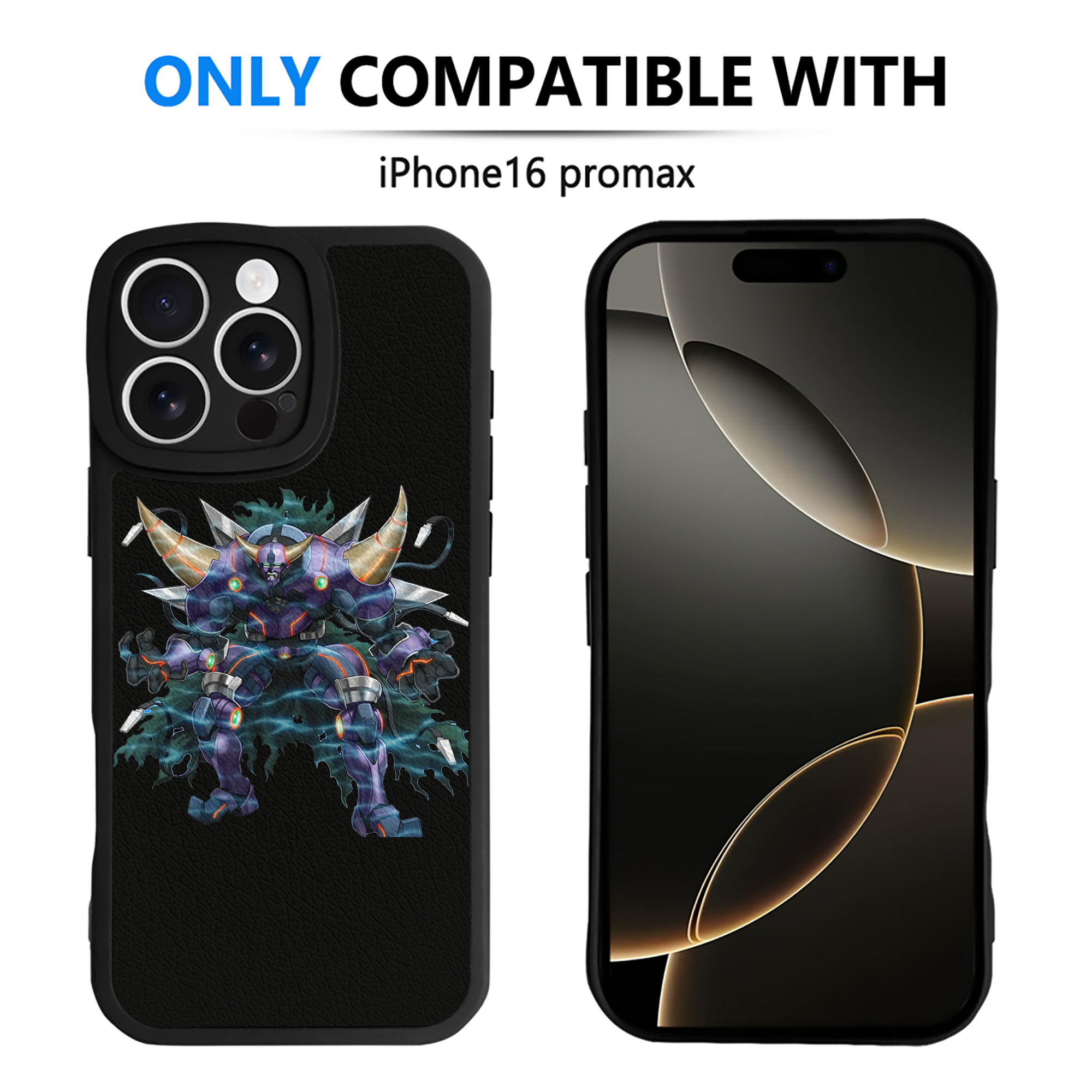 （画像用） 遊☆戯☆王 Yu-Gi-Oh! 【iPhone 16シリーズ対応】シリコンスマホケース（レザー調） 材質：シリコン